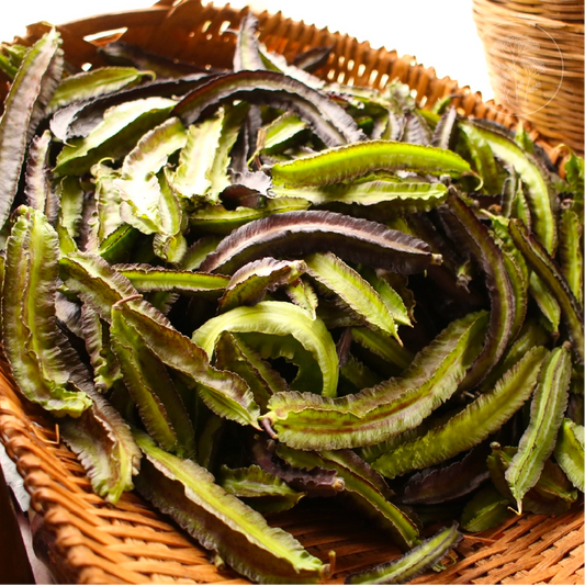 Purple Winged - Pole Bean